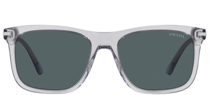 Prada Sunglasses PR18WS U430A9 56mm Grey Crystal / Blue Lens