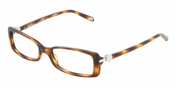 Tiffany & Co Eyeglasses TF2035 8107 50mm Havana / Demo Lens