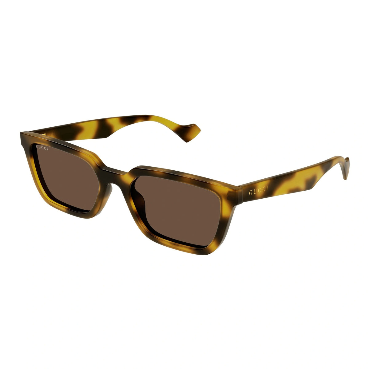 Gucci Sunglasses GG1539S 005 55mm Yellow / Brown Lens