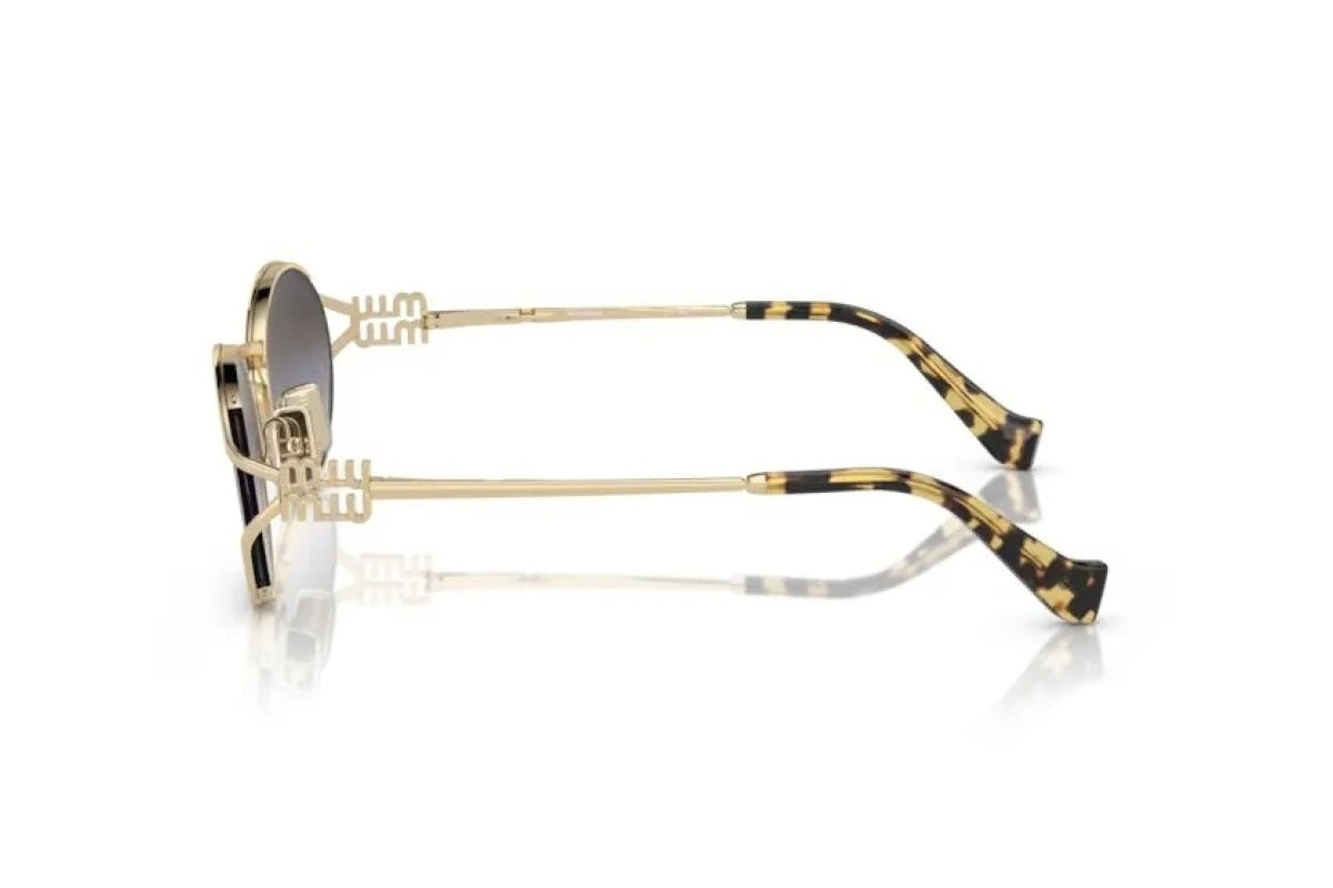 Miu Miu Sunglasses MU 52YS ZVN5D1 54mm Pale Gold / Grey Gradient Lens