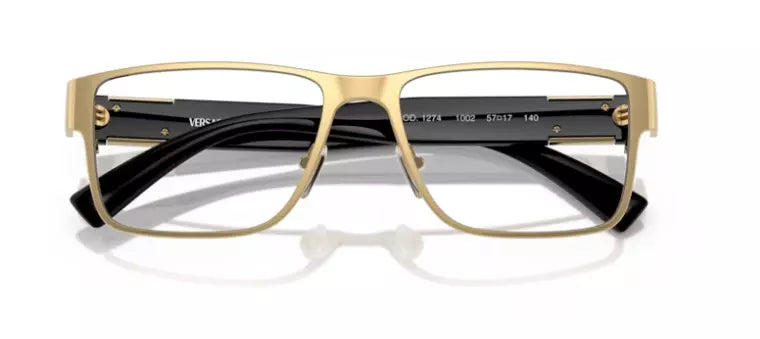 Versace Eyeglasses VE1274 1002 57mm Gold / Demo Lens