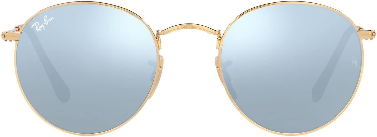 Ray-Ban RB3447N 001/30 Sunglasses 50mm Arista Gold / Silver Flash Mirror Lens
