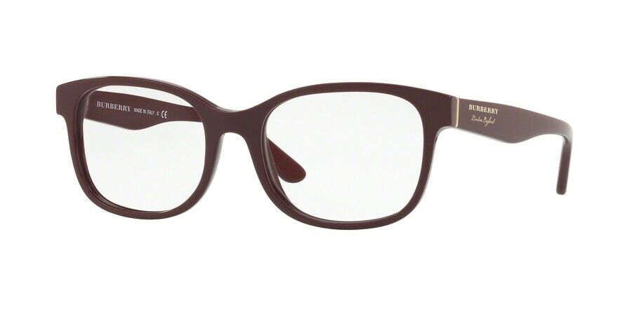 Burberry Eyeglasses BE2263 3687 51mm Bordeaux / Demo Lens