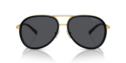 Versace Sunglasses VE2260 100287 60mm Black / Dark Grey Lens