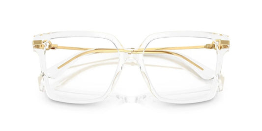 Dolce & Gabbana DG3397 3133 Eyeglasses 56mm Crystal / Clear Demo Lens