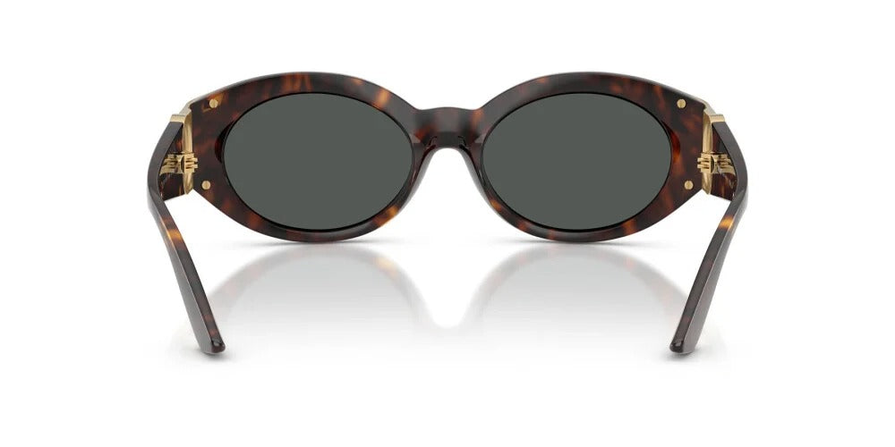 Versace Sunglasses VE4503U 10887 55mm Havana / Dark Grey Lens