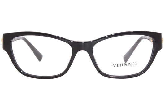 Versace Eyeglasses VE3288 GB1 54mm Black / Demo Lens