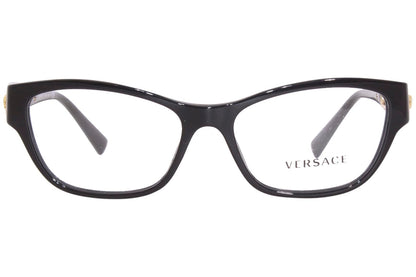Versace Eyeglasses VE3288 GB1 54mm Black / Demo Lens