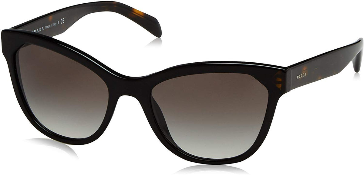 Prada Sunglasses PR21SS 1AB0A7 56mm Black / Grey Gradient Lens