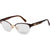 Versace Eyeglasses VE1255B 1435 52mm Dark Red Gold / Demo Lens