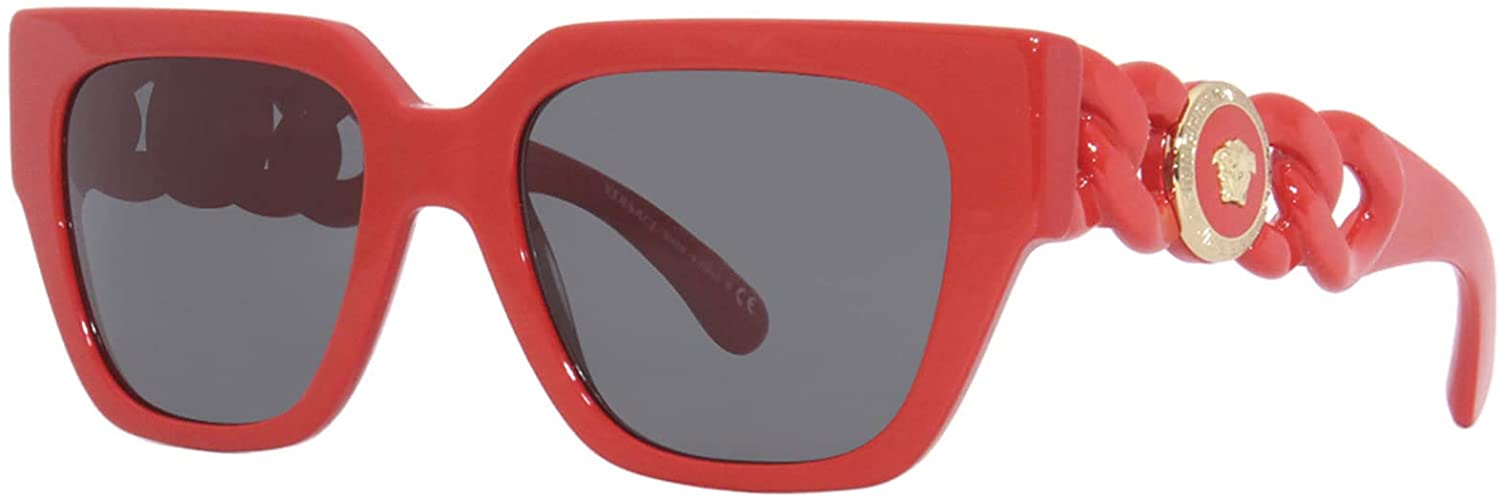 Versace Sunglasses VE4409 506587 53mm Red / Dark Grey Lens