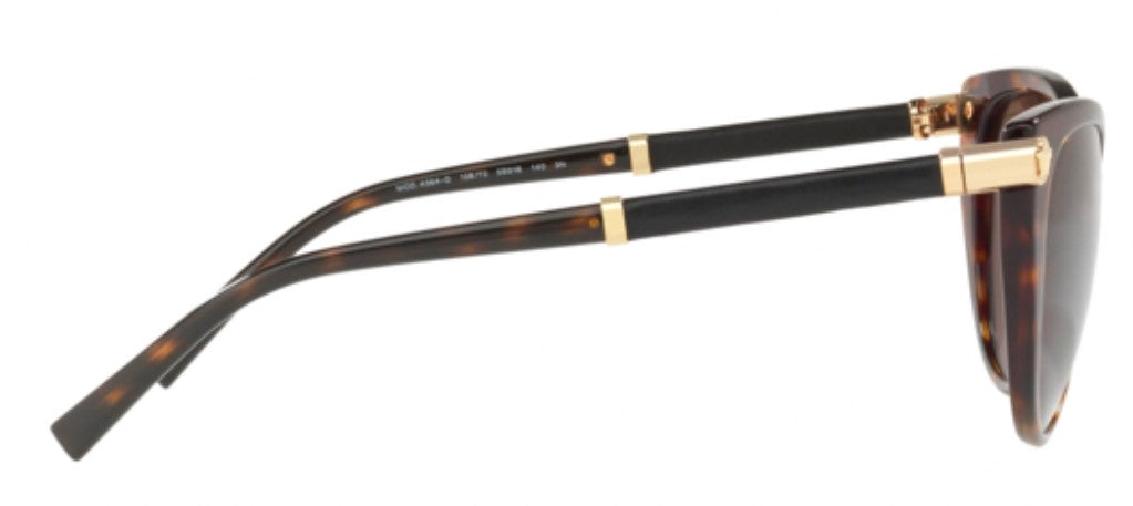 Versace VE4364Q 108/73 55mm V-ROCK Sunglasses Havana / Brown Lens