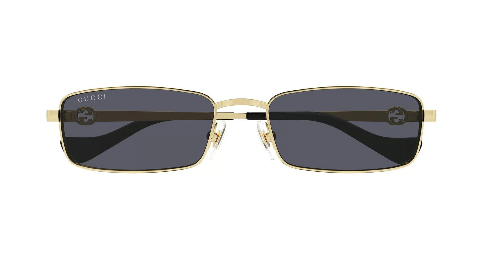Gucci Sunglasses GG1600S 001 56mm Gold / Grey Lens