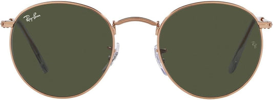 Ray-Ban RB3447 920231 Sunglasses 50mm Rose Gold / Green Solid Lens