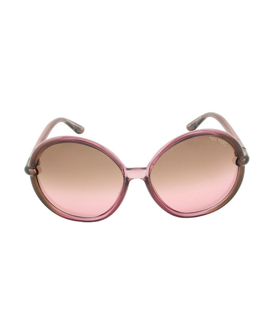 Tom Ford Caithlyn Sunglasses TF167 95P 59mm Purple / Gradient Lens (VINTAGE)
