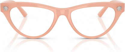 Versace VE3364U 5497 Eyeglasses 52mm Pink Opal / Clear Demo Lens