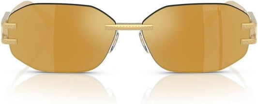 Versace Sunglasses VE2274 10027P 58mm Gold / Brown Mirror Gold Lens