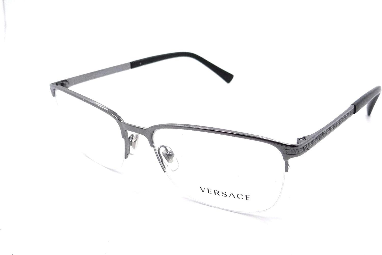 Versace Eyeglasses VE1263 1001 55mm Silver / Demo Lens