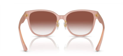 Versace Sunglasses VE4460D 5394V0 57mm Opal Pink / Clear Gradient Red Lens