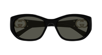 Gucci Sunglasses GG1826SK 001 57mm Black / Grey Lens