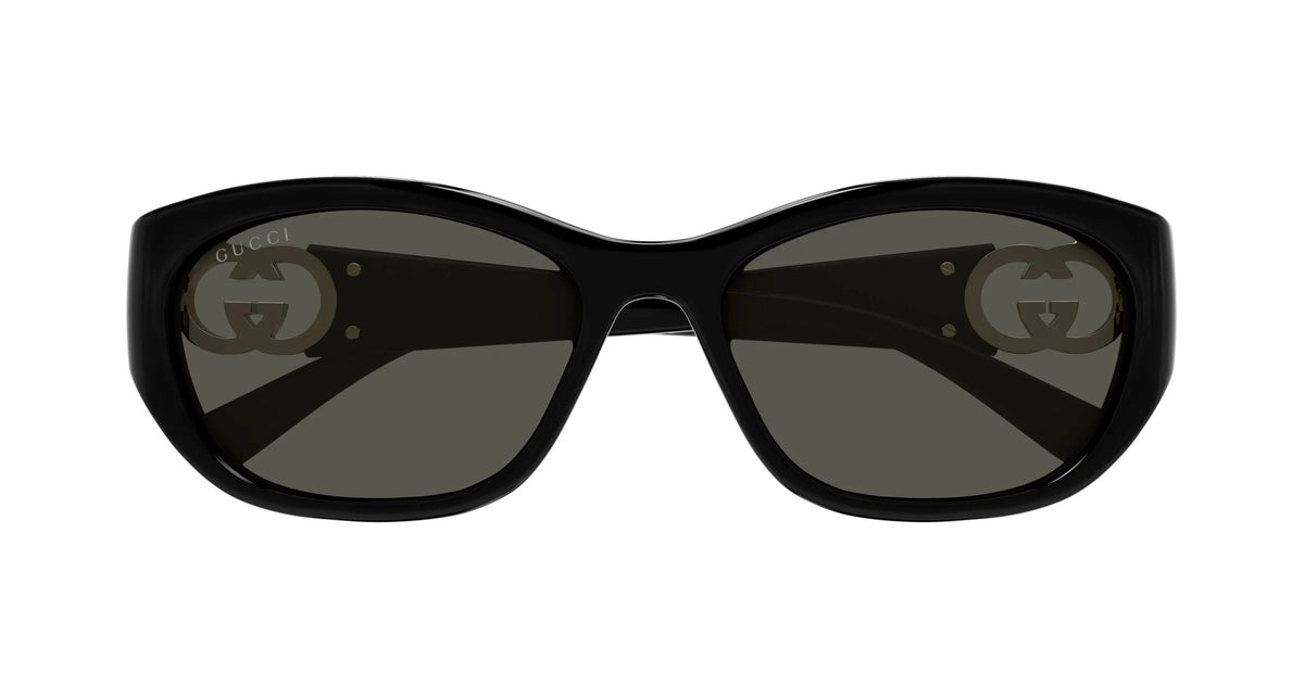 Gucci Sunglasses GG1826SK 001 57mm Black / Grey Lens