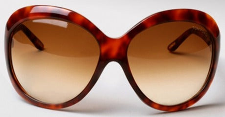 Tom Ford Anna Sunglasses TF64 379 64mm Havana / Brown Gradient Lens (VINTAGE)
