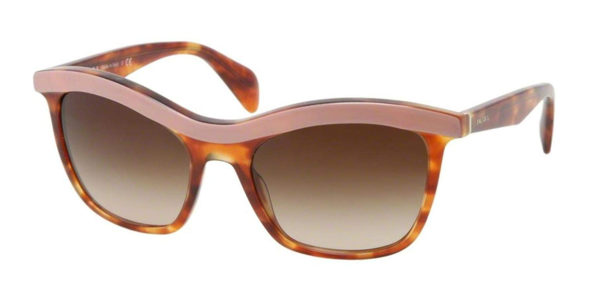 Prada Sunglasses PR19PS LAV0A6 55mm Red Havana / Grey Gradient Lens