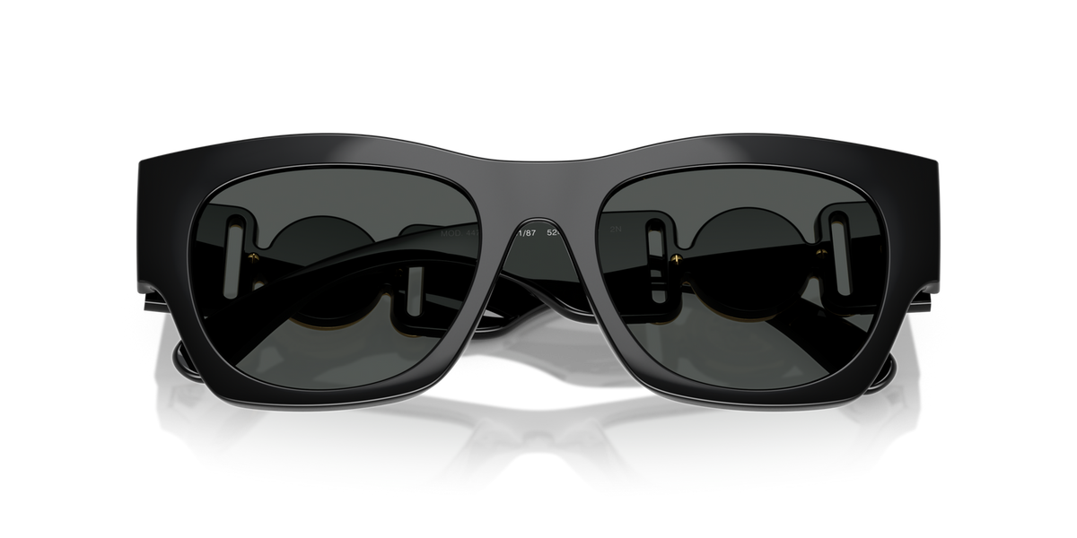Versace Sunglasses VE4479U GB187 52mm Black / Dark Grey Lens