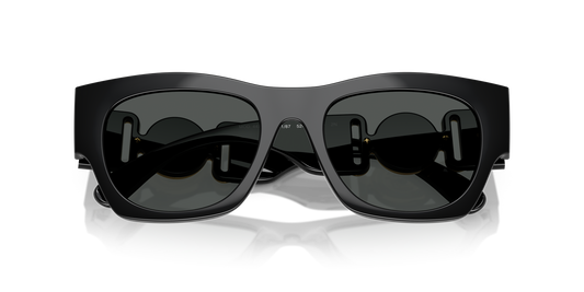 Versace Sunglasses VE4479U GB187 52mm Black / Dark Grey Lens