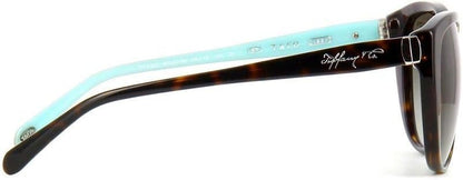 Tiffany & Co VINTAGE Sunglasses TF4082 80153M 56mm Havana / Grey Lens