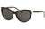 Versace Cat-Eye VE4364Q GB1/87 55mm V-ROCK Sunglasses Black / Grey Lens