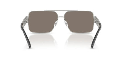Versace Sunglasses VE2290 10016G 61mm Silver / Light Grey Mirror Silver Lens