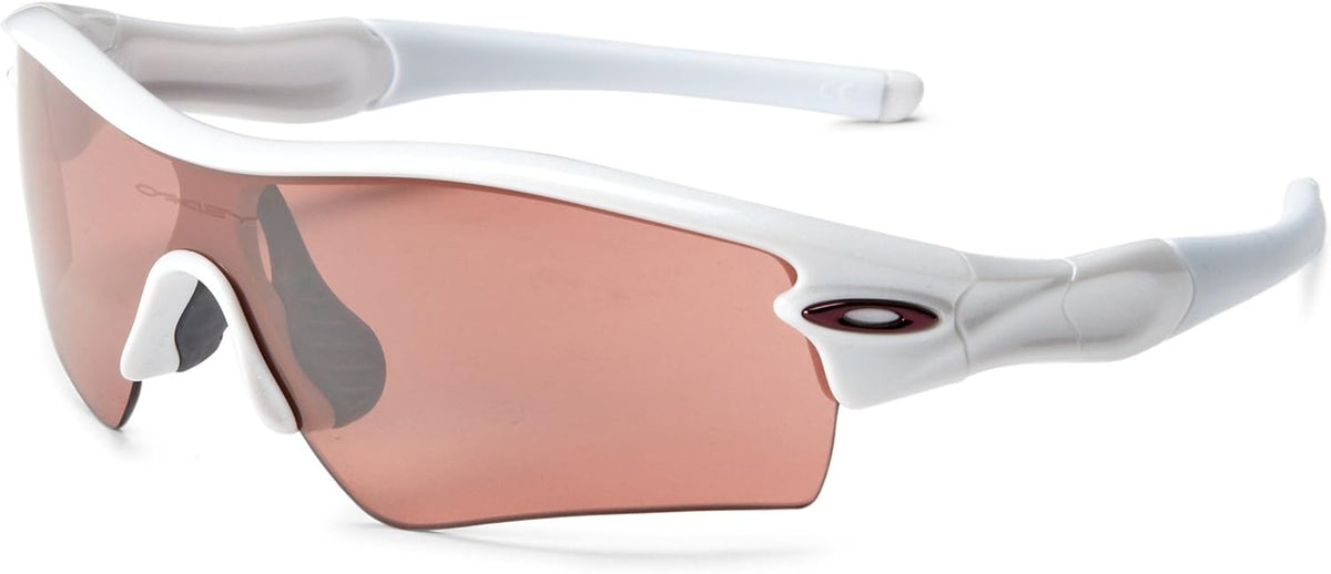 Oakley OO9057 RADAR PATH 9703 Sunglasses White / Light Pink Mirror Lens
