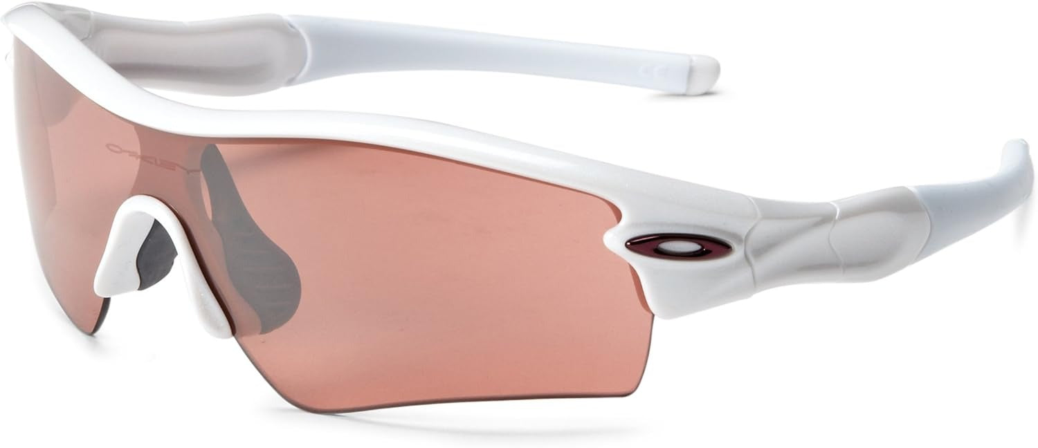 Oakley OO9057 RADAR PATH 9703 Sunglasses White / Light Pink Mirror Lens