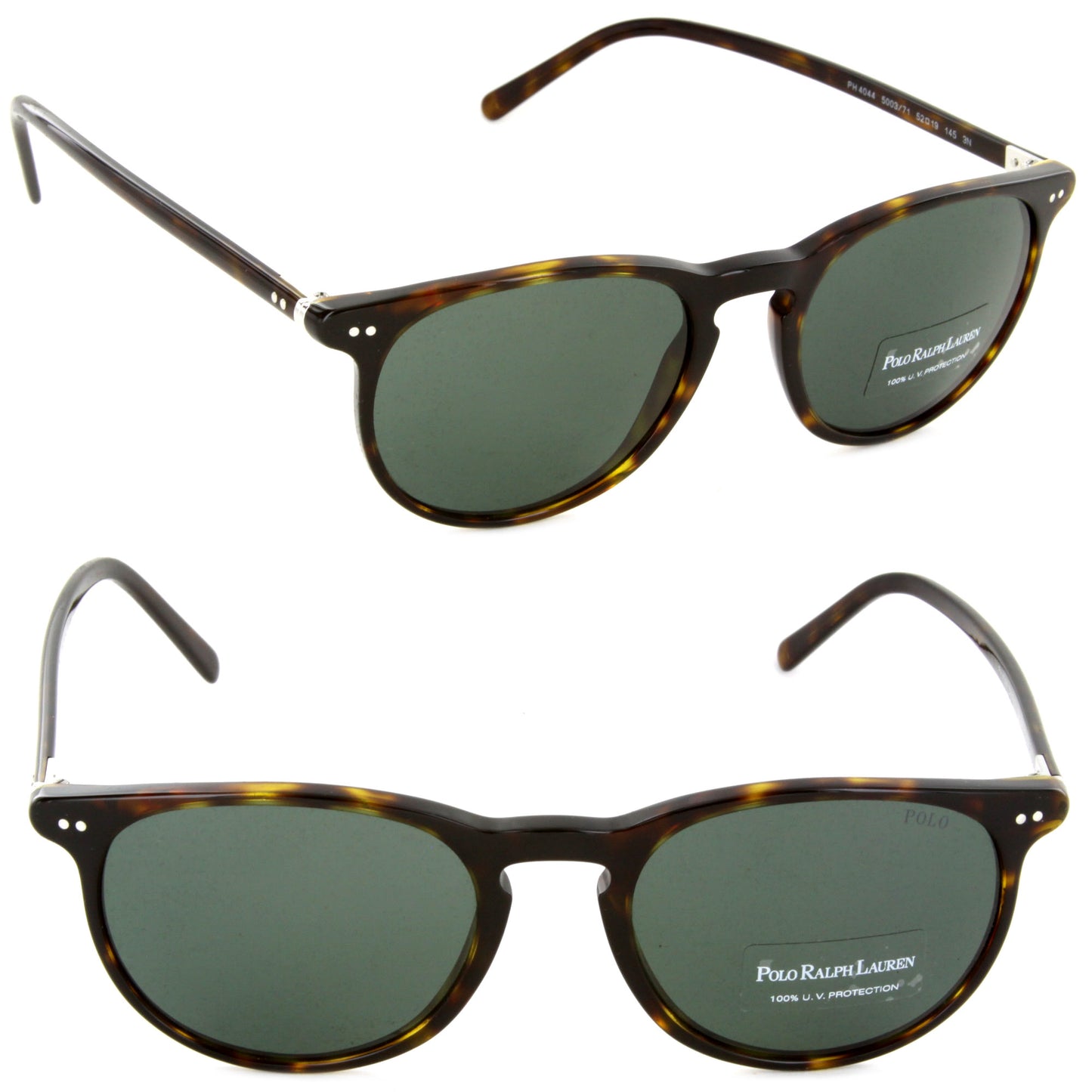 Polo Ralph Lauren PH 4044 500371 52mm Sunglasses Havana / Grey Green Lens