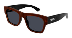 Gucci GG1793S 003 Sunglasses 54mm Black / Blue Solid Lens