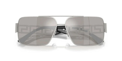 Versace Sunglasses VE2290 10016G 61mm Silver / Light Grey Mirror Silver Lens