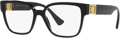 Versace VE3329B GB1 Eyeglasses 54mm Black / Clear Demo Lens