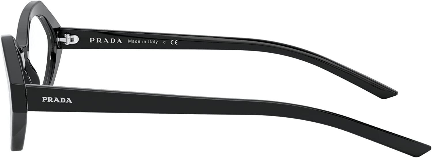 Prada Sunglasses PR12XV 1AB1O1 53mm Black / Demo Lens