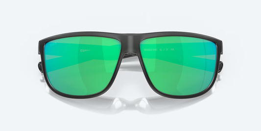 Costa Del Mar Rincondo Sunglasses Matte Smoke / Green Mirror 580G Polarized Lens