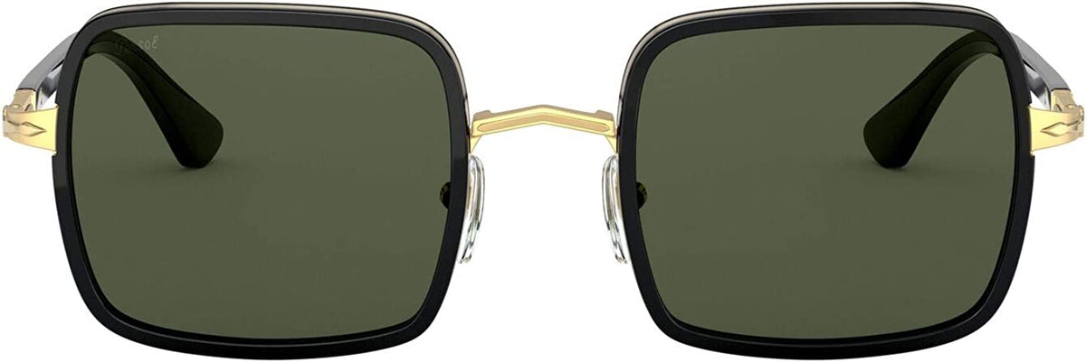 Persol Sunglasses PO2475S 51531 50mm Gold &amp; Black / green Lens