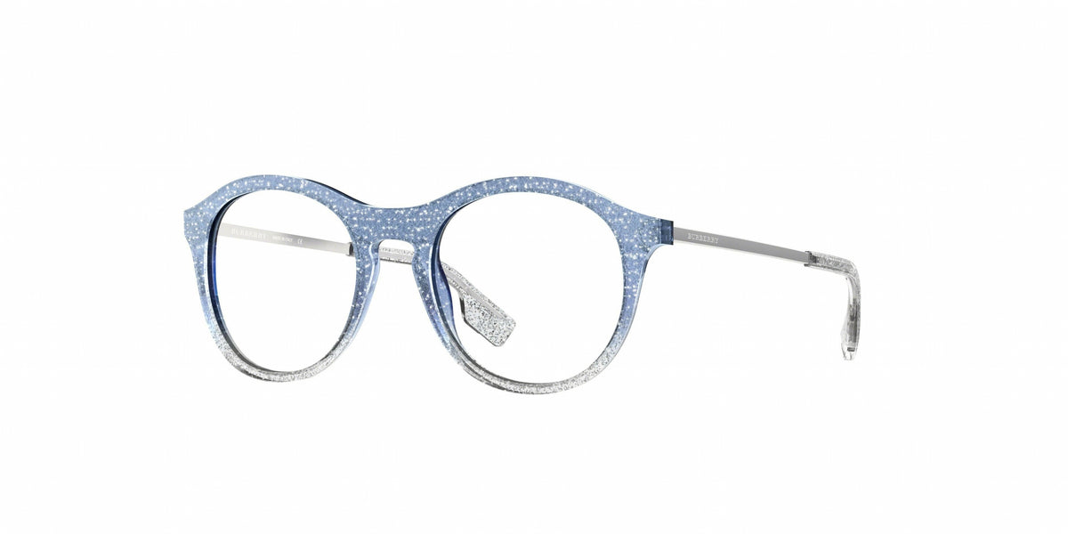 Burberry Eyeglasses BE2287 3772 50mm Glitter Blue Gradient / Demo Lens