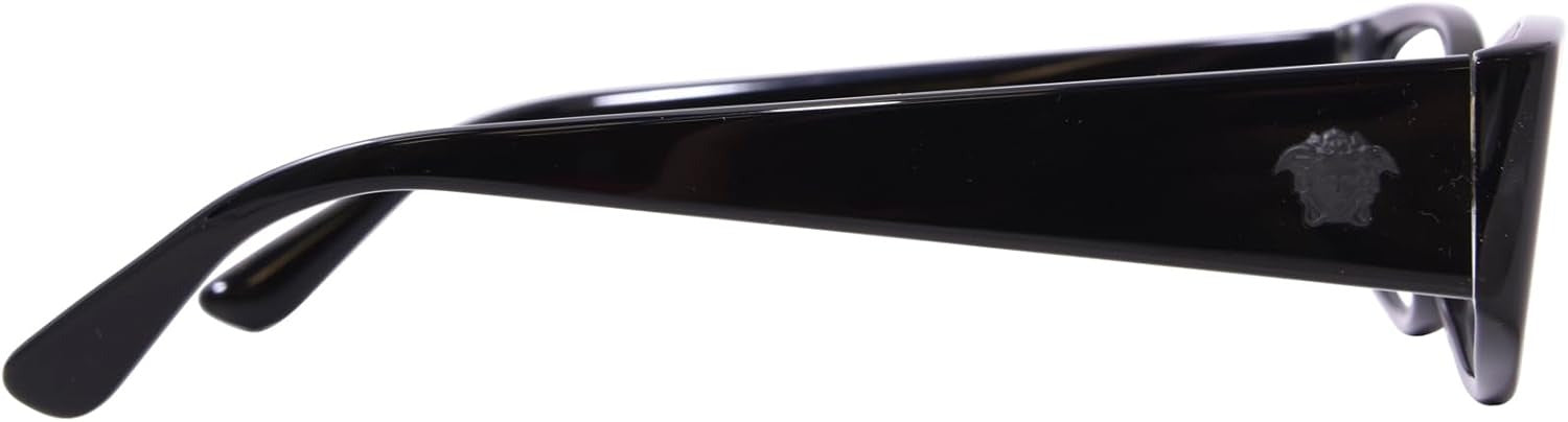 Versace Eyeglasses VE3343 GB1 52mm Black / Demo Lens