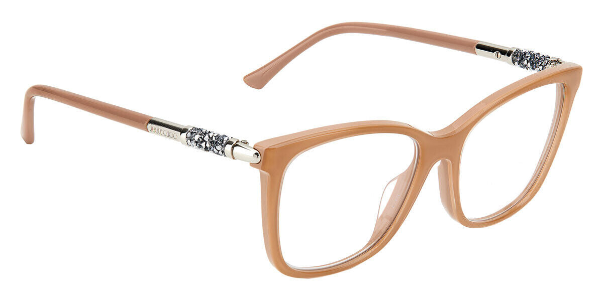 Jimmy Choo Eyeglasses JC294G 22C 54mm Crystal Nude / Demo Lens