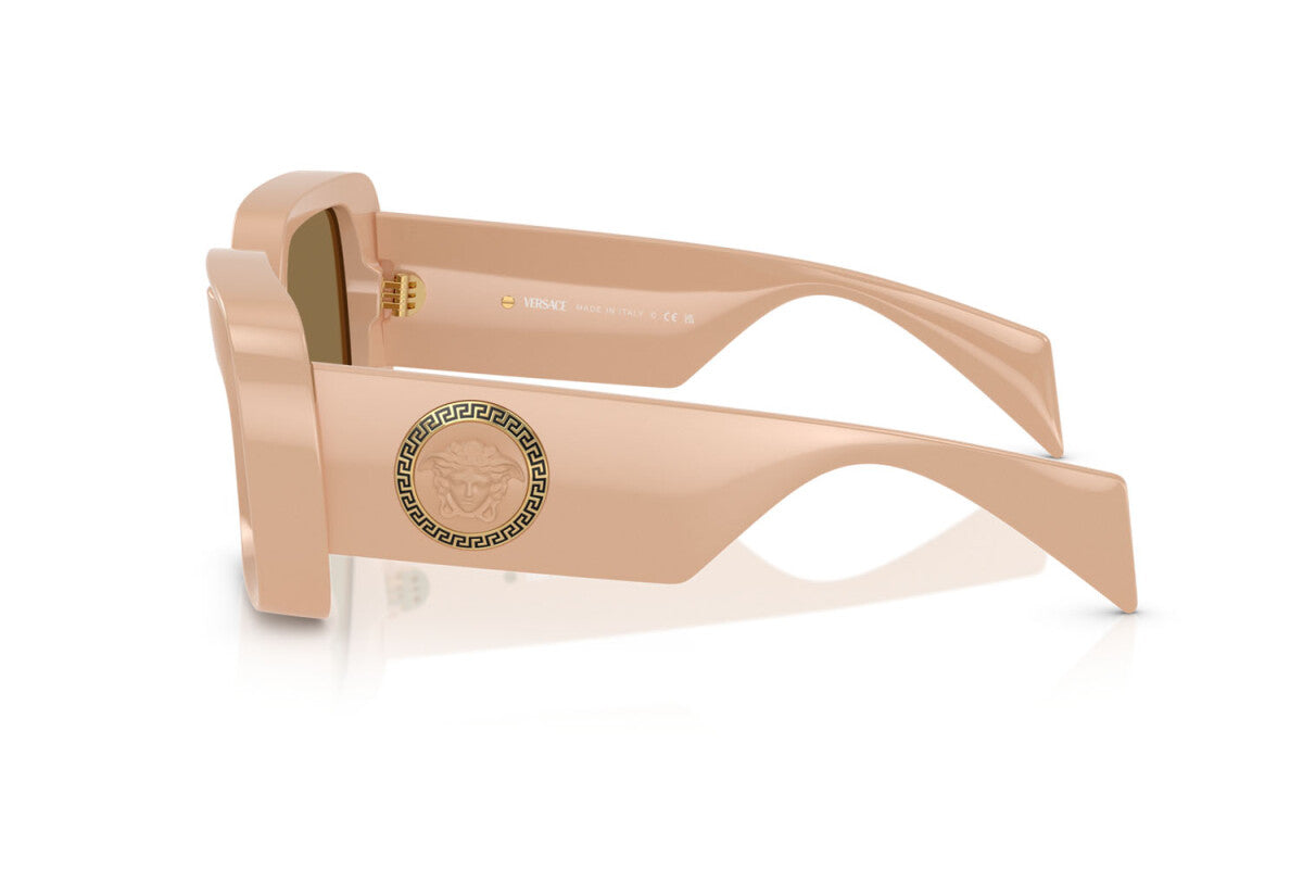 Versace Sunglasses VE4473U 548973 54mm Beige / Dark Brown Lens