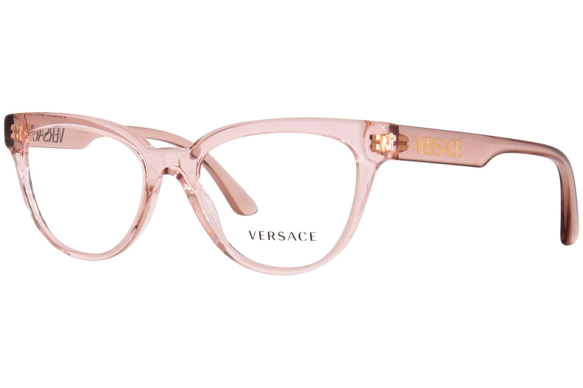 Versace Eyeglasses VE3315 5339 52mm Tranparent Pink / Demo Lens