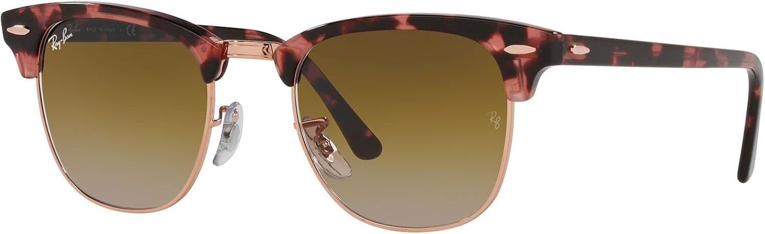 Ray-Ban RB3016 133751 Sunglasses 49mm Pink Havana / Brown Gradient Lens