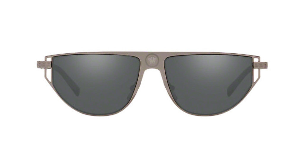 Versace Sunglasses VE2213 10016G 57mm Gunmetal / Grey Mirror Silver Lens