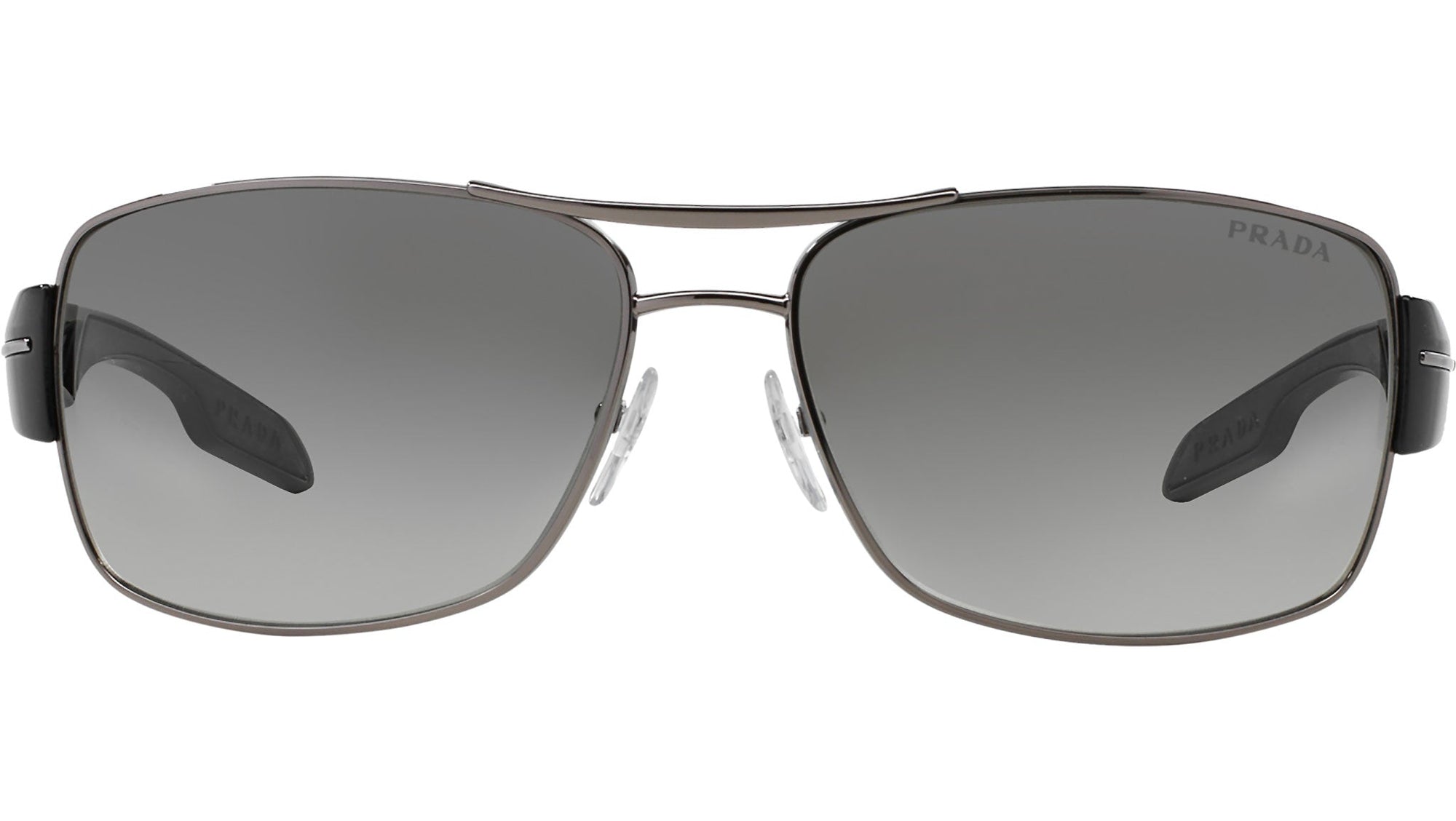 Prada Sport Sunglasses PS53NS 5AV3M1 65mm Gunmetal / Grey Gradient Lens