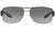 Prada Sport Sunglasses PS53NS 5AV3M1 65mm Gunmetal / Grey Gradient Lens